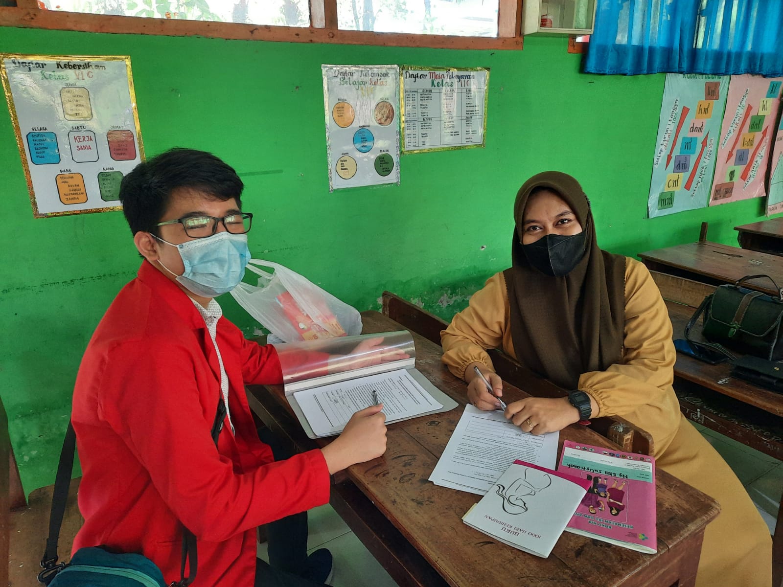 Kunjungan Awal Program 1000HPK Pertama Ibu Eka Sulistianah Hari Sabtu, 5 Maret 2022